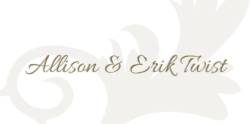 Alison and Erik Twist logo